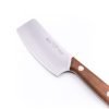 Due Cigni Mini Cleaver 8cm Walnut Wood-custom-knives
