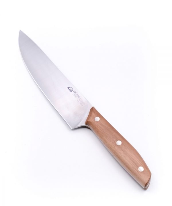 Due Cigni Chef's Knife 20cm Walnut-custom-knives