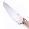 Due Cigni Chef's Knife 20cm Walnut-custom-knives