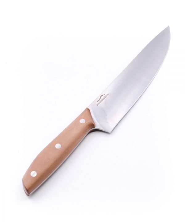 Due Cigni Chef's Knife 20cm Walnut-custom-knives