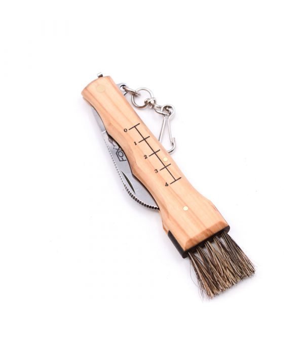 Fox Classic Mushroom Knife w/ Curved Blade Olive Wood-custom-knives