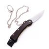 The Fox Mushroom Knife w/ Straight Blade -custom-knives