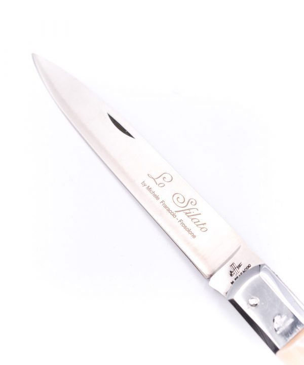 M.F. Sfilato w/ Stainless Steel Bolster 30cm-custom-knives
