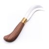 Old Bear Billhook Walnut Wood S-custom-knives