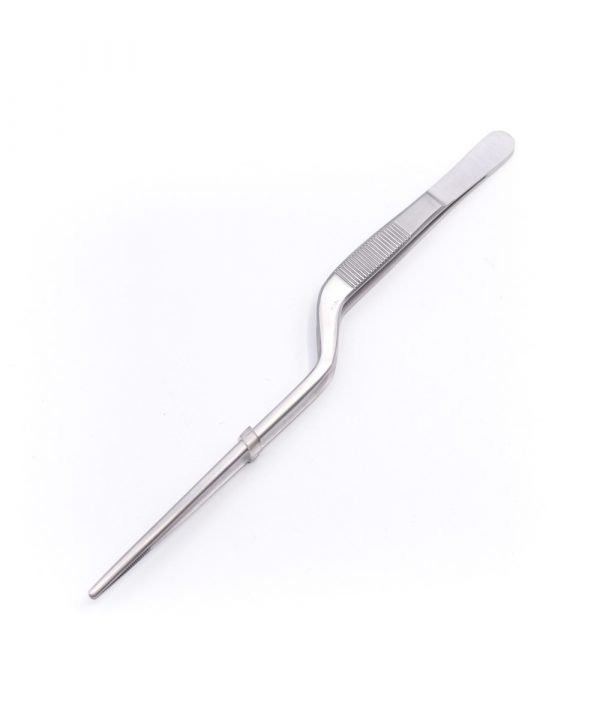 Offset plating tweezers 20cm-custom-knives