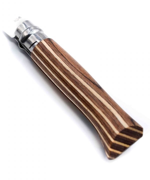 Opinel N°8 Laminato Betulla Marrone-coltellipersonalizzati.com