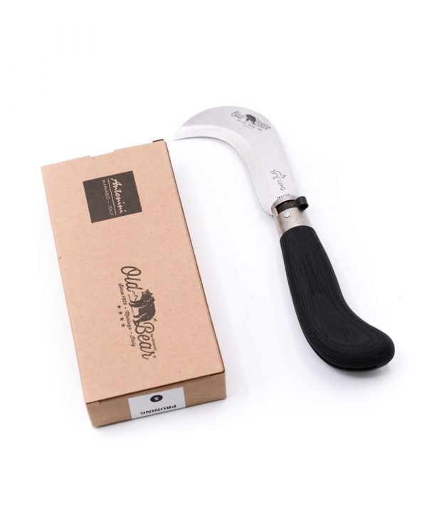 Old Bear Roncola Laminato Nero S-coltellipersonalizzati.com