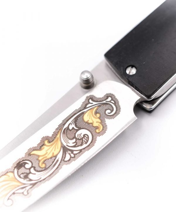 Maserin 392 KT Gold 24Kt-custom-knives
