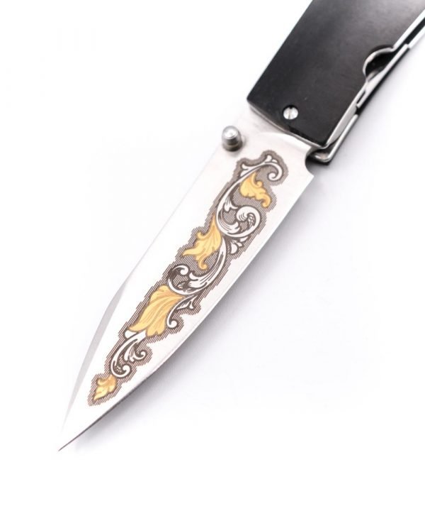 Maserin 392 KT Gold 24Kt-custom-knives