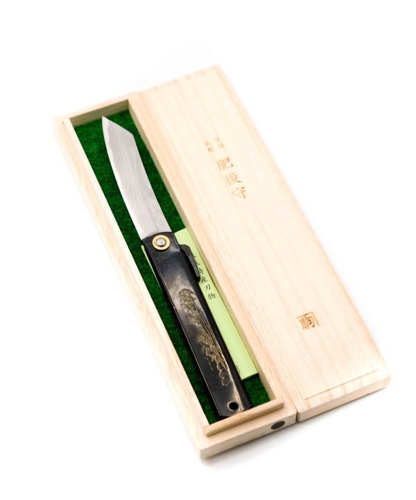 Higonokami Black 21cm Damasco - coltellipersonalizzati.com