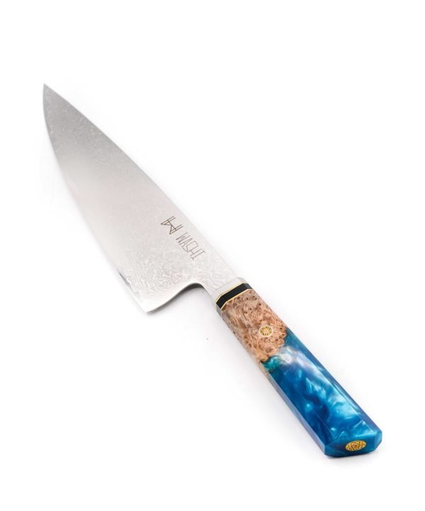 Washi Gyutoh 21cm Yuki Blu- coltellipersonalizzati.com