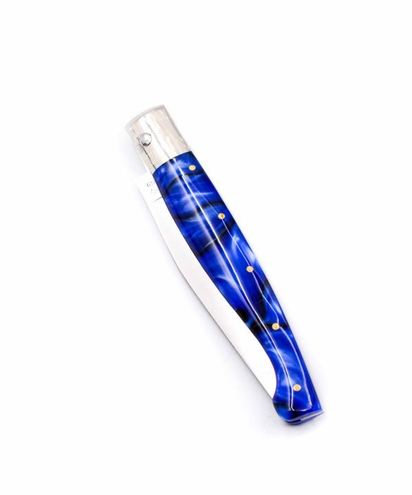 Monni Pattada Resina Blu 21cm-coltellipersonalizzati.com