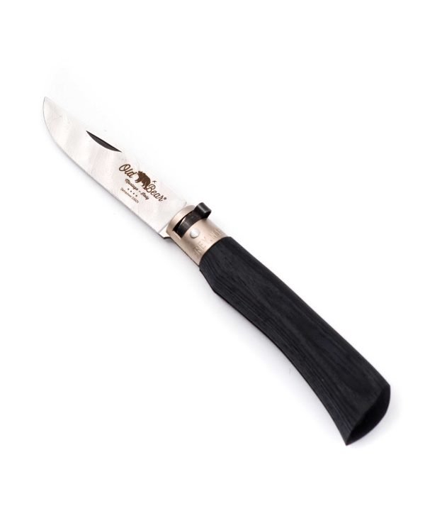 Old Bear Damasco Black Laminato M Scatola-coltellipersonalizzati.com