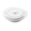 Staub Cocotte Ovale ⌀11cm Bianca-coltellipersonalizzati.com