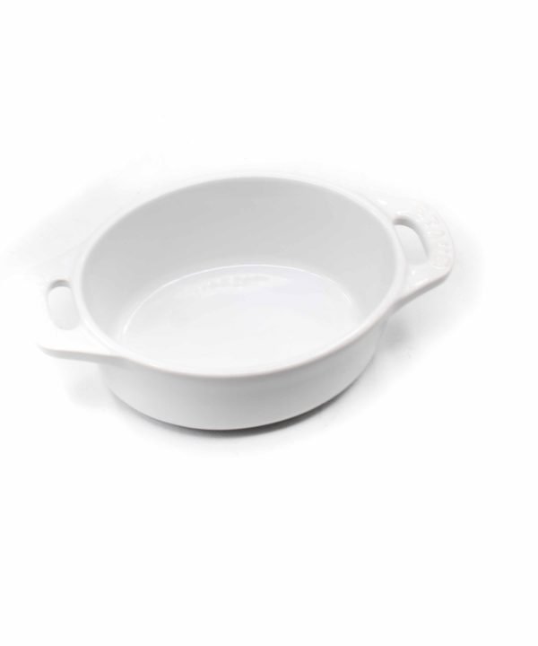 Staub Cocotte Ovale ⌀11cm Bianca-coltellipersonalizzati.com
