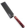 Obika Saten Red Chef 21cm - coltellipersonalizati.com