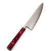 Obika Saten Red Chef 21cm - coltellipersonalizati.com