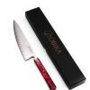 Obika Saten Red Chef 21cm - knivespersonalizati.com