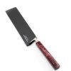 Obika Saten Red Kengata 21cm - coltellipersonalizati.com