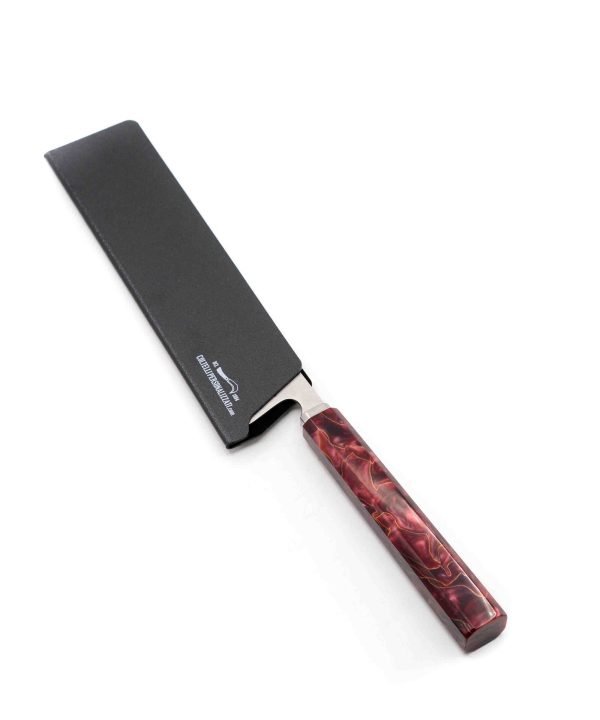 Obika Saten Red Kengata 21cm - coltellipersonalizati.com