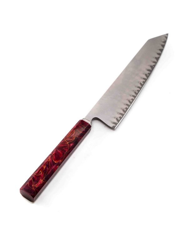 Obika Saten Red Kengata 21cm - coltellipersonalizati.com