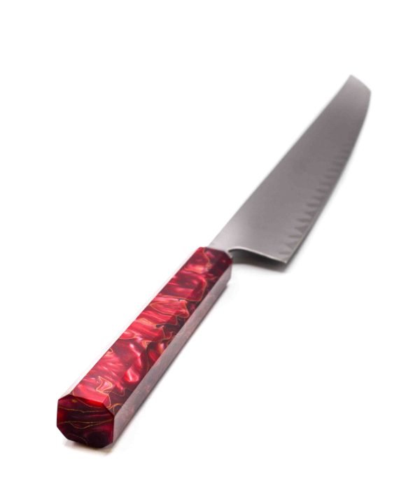 Obika Saten Red Slicer 27cm - coltellipersonalizati.com