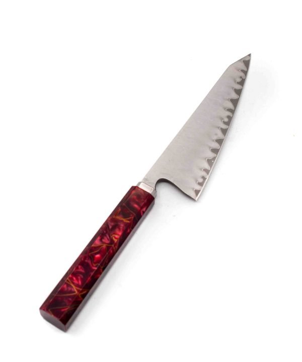 Obika Saten Red Utility 14cm - coltellipersonalizati.com