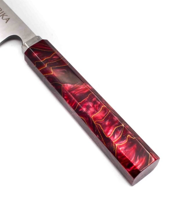 Obika Saten Red Utility 14cm - coltellipersonalizati.com