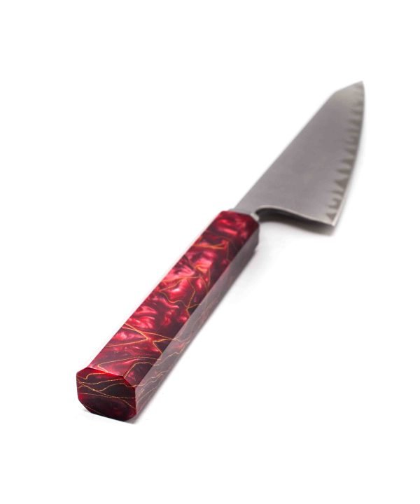 Obika Saten Red Utility 14cm - coltellipersonalizati.com