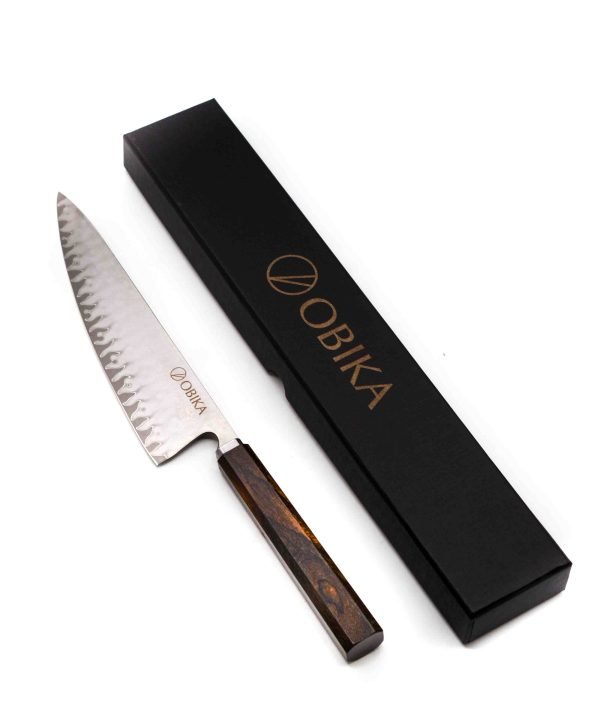 Obika Saten Wood Chef 21cm - coltellipersonalizati.com