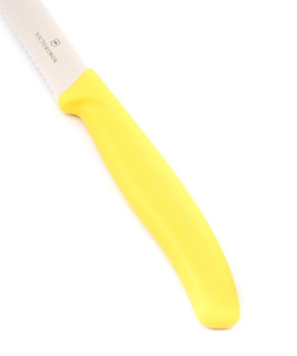 Victrorinox punta tonda Giallo pastello- coltellipersonalizzati.com