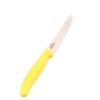 Victrorinox punta tonda Giallo pastello- coltellipersonalizzati.com