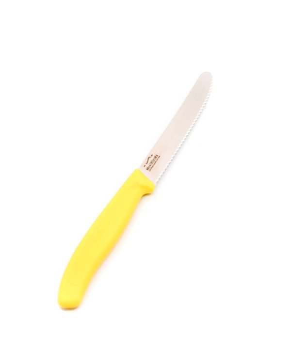 Victrorinox punta tonda Giallo pastello- coltellipersonalizzati.com