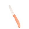 Victrorinox round tip orange pastel- engraveyourknives.com
