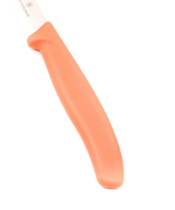 Victrorinox punta tonda arancione pastello- coltellipersonalizzati.com