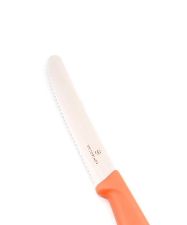 Victrorinox punta tonda arancione pastello- coltellipersonalizzati.com