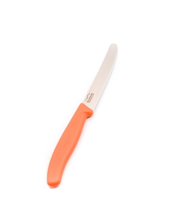 Victrorinox punta tonda arancione pastello- coltellipersonalizzati.com