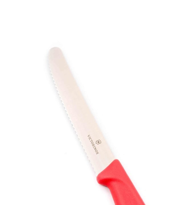 Victrorinox punta tonda rosso corallo- coltellipersonalizzati.com