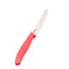 Victrorinox punta tonda rosso corallo- coltellipersonalizzati.com