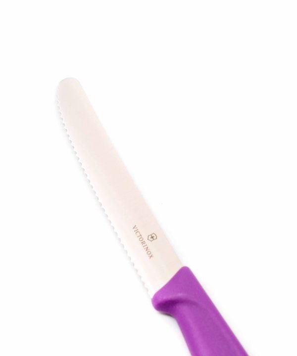 Victrorinox punta tonda viola- coltellipersonalizzati.com