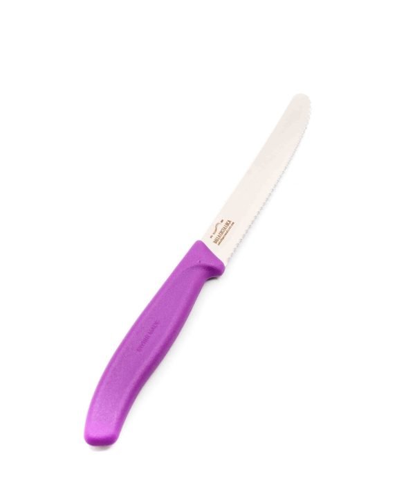 Victrorinox punta tonda viola- coltellipersonalizzati.com