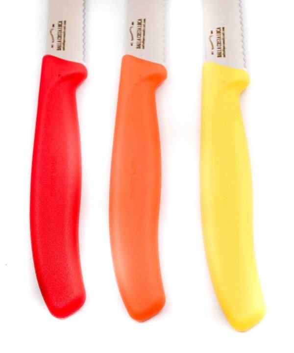 Victorinox Set Colori Pastello da Tavola Dentato Punta Tonda- coltellipersonalizzati.com