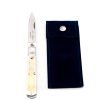 M.F. Sfilato Corno Antico Testina INOX 17cm - coltellipersonalizzati.com