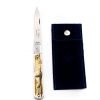 M.F. Sfilato Corno Antico Testina INOX 19cm - coltellipersonalizzati.com