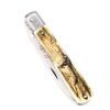 M.F. Sfilato Corno Antico Testina INOX 19cm - coltellipersonalizzati.com
