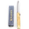 Higonokami Ottone 21cm Tigre Bianca Byakko-coltellipersonalizzati.com