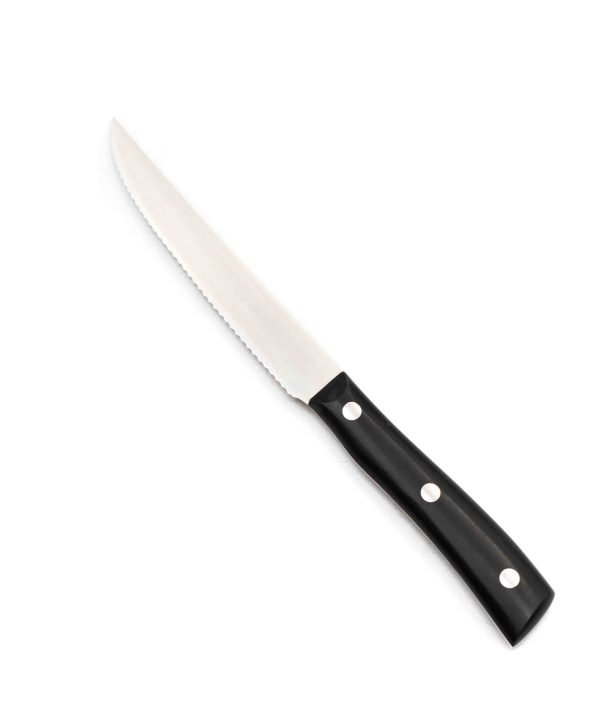 Maglio Nero Set da Bistecca 6pz Dentato-coltellipersonalizzati.com