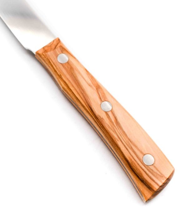 Maglio Nero Set da Bistecca 6pz Semidentato Ulivo