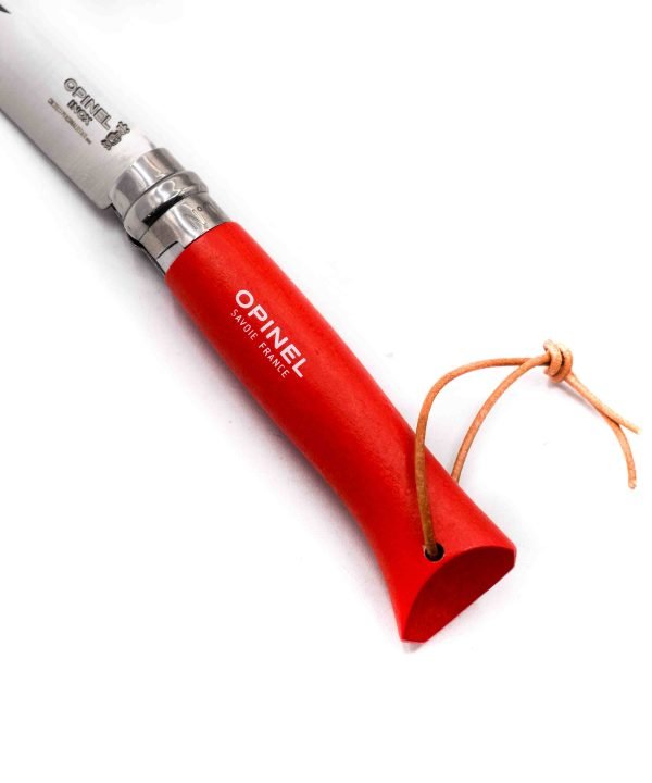 Opinel N8 Rosso -coltellipersonalizzati.com