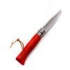 Opinel N8 Rosso -coltellipersonalizzati.com